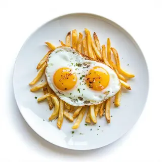 Huevos Fritos con Patatas
