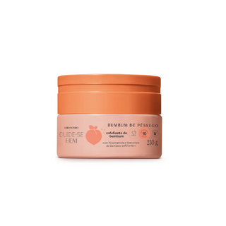 Creme Esfoliante Cuide-se Bem Bumbum de Pêssego, 230g