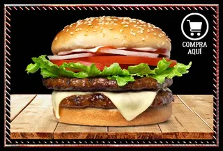 Hamburguesa Duomo's Doble Carne Con Queso
