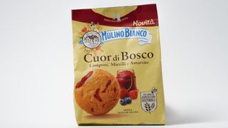 Mulino Bianco - kruche ciastka z nadzieniem owocowym 300g