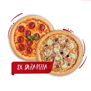 Zestaw " 2x Duża Pizza "