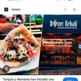 Menú de dos pita