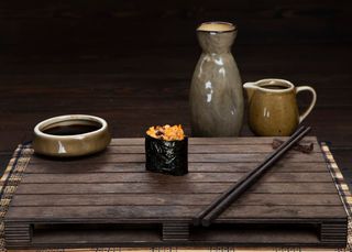 Սուշի գունկան Կծու միդիա 