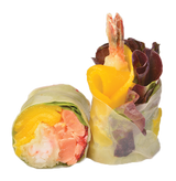 Rouleaux Printemps Slim Saumon - 4 Pièces