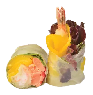 Rouleaux Printemps Slim Saumon - 4 Pièces