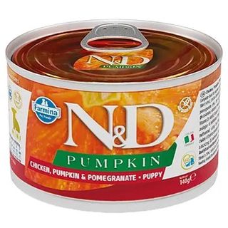 N&D Grain Free PUMPKIN CHICKEN PUPPY MINI 140г