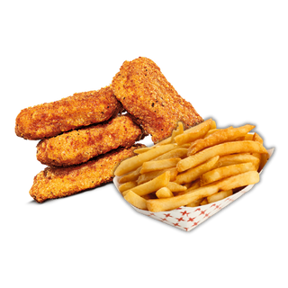 4 Nuggets + Chips