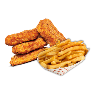 4 Nuggets + Regular Chips