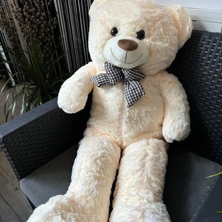 Miś maskotka bialy (rozmiar L)