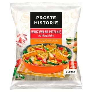 Warzywa na patelnie po hiszpańsku Proste historie. 0.45кг