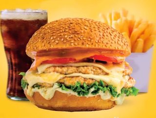 Чизбургер X2 (куриный)