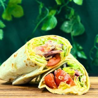 Onion vegetarian wrap