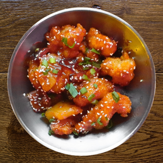 #Креветки в кисло-солодкому соусі