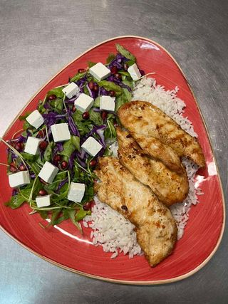 Mixed with chicken pirinač