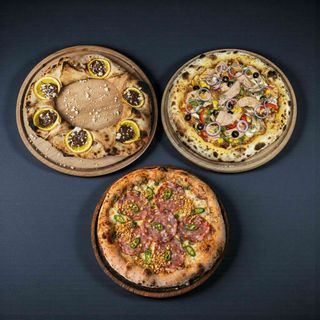 Double & Sweet Combo (2 Savory Pizzas + 1 Sweet Pizza)
