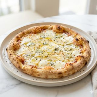 Pizza De Cuatro Quesos