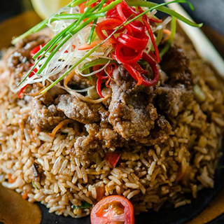  RIZ AUX LÉGUMES ET BŒUF 