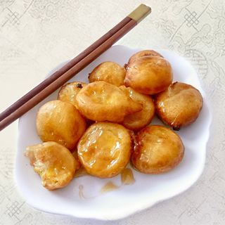 Plátano Frito Con Miel