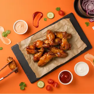 HELL FIRE  Chicken wings 10 pieces