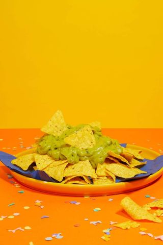 Nachos cu guacamole