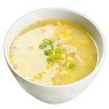 Sopa De Maíz Con Carne De Cangrejo