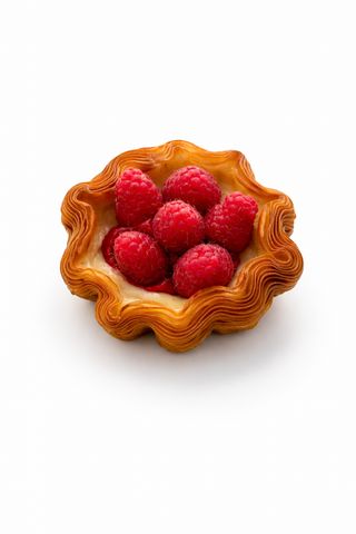 Flan Tart cu Zmeură