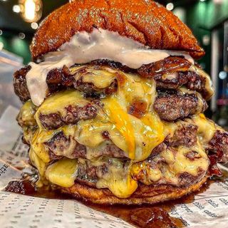 Hamburguesa Triple Chese