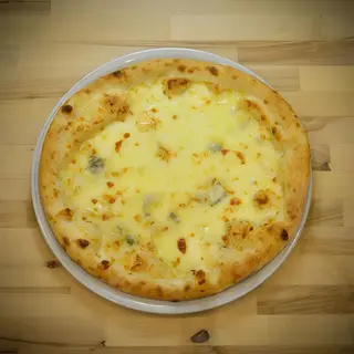Pizza Blanca Cuatro Quesos