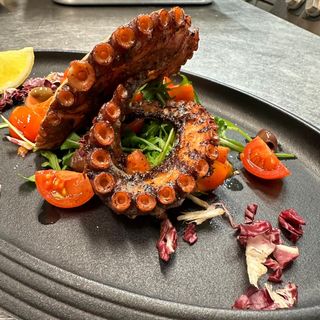 Tentacolo di polpo alla griglia
