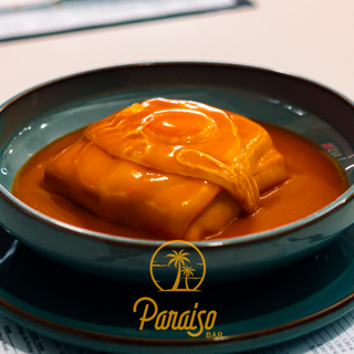 Francesinha à Paraíso - Bife Lombo de Boi