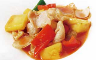 208 Pollo in salsa agrodolce