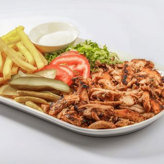 Plat shawarma