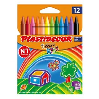 Blister 12 Ceras Plastidecor