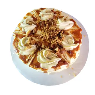 Caramel cake per piece