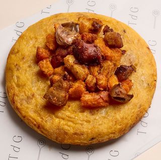Tortilla con migas