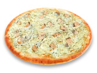 Пицца "Семга стейк"