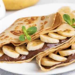 Crepes de jamón y queso