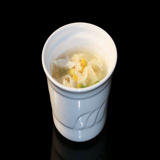 186 Zuppa pollo e mais