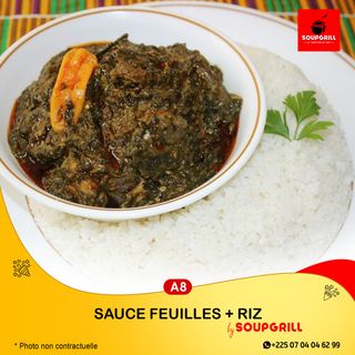 Sauce Feuille + Accompagnement