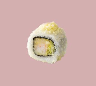 Maki krewetka crunchy 8 szt.