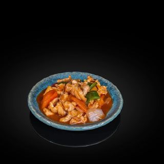 53A.Pollo Con Salsa Agridulce