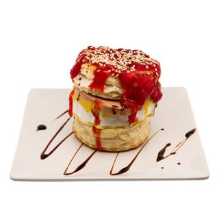 Milhoja De Rulo De Cabra Y Foie