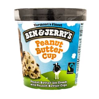 Ben & Jerry's peanut butter cup de 465ml.