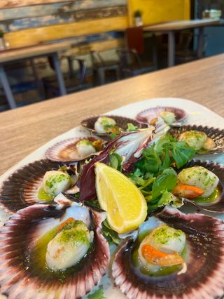 Zamburiñas A La Plancha