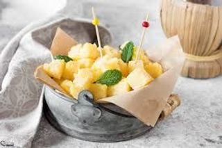 Scodella di polenta fritta