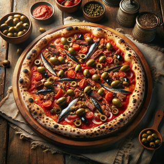 Pizza Putanesca   Ø 30cm