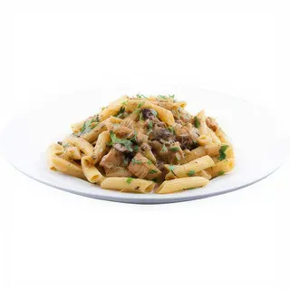 Penne z kurczakiem i pastą truflową