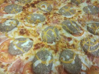 Pizza Hamburguesa (Mediana)