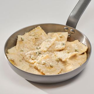 Pasta con salsa ai Quattro Formaggi