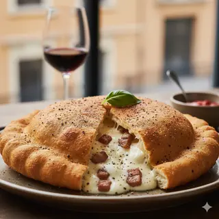 Pizza fritta